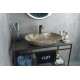 Раковина Gid Mnc503 54440 накладная под камень глянцевая 66.5x41x12