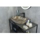 Раковина Gid Mnc503 54440 накладная под камень глянцевая 66.5x41x12