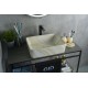 Раковина Gid Mnc600 54459 накладная под камень глянцевая 48x37x13