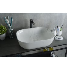 Раковина Gid K397D9 53322 накладная под камень глянцевая 50x40x14