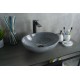 Раковина Gid Mnc331 54430 накладная под камень глянцевая 41x34x15