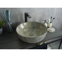 Раковина Gid Mnc498 54438 накладная под камень глянцевая 41.5x41.5x13.5