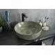 Раковина Gid Mnc498 54438 накладная под камень глянцевая 41.5x41.5x13.5