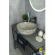 Раковина Gid Mnc498 54438 накладная под камень глянцевая 41.5x41.5x13.5