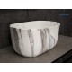 Раковина Gid Mnc9302 54481 накладная под камень матовая 45x32x22
