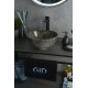 Раковина Gid Mnc486 54434 накладная под камень глянцевая 32x32x14