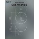 Раковина Gid Mnc486 54434 накладная под камень глянцевая 32x32x14