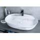 Раковина Gid Mnc346C 54470 накладная под камень глянцевая 61x41x14