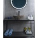 Раковина Gid Mnc138T 54472 накладная под камень глянцевая 41x34x15