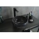 Раковина Gid Mnc480 54432 накладная под камень глянцевая 32x32x15.5