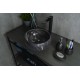 Раковина Gid Mnc480 54432 накладная под камень глянцевая 32x32x15.5