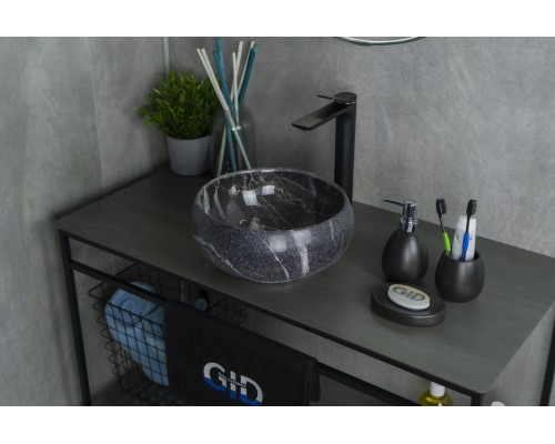 Раковина Gid Mnc480 54432 накладная под камень глянцевая 32x32x15.5 Раковина Gid Mnc480 54432 накладная под камень глянцевая 32x32x15.5