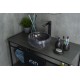 Раковина Gid Mnc480 54432 накладная под камень глянцевая 32x32x15.5