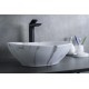 Раковина Gid Mnc138C 54473 накладная под камень глянцевая 41x34x15