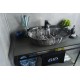 Раковина Gid Bs1346 54466 накладная под камень глянцевая 61x41x14