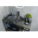 Раковина Gid Mnc206 54427 накладная под камень глянцевая 59x39x13