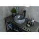 Раковина Gid Mnc481 54433 накладная под камень глянцевая 32x32x15.5