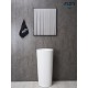 Раковина Gid Nb130w 81118 накладная белая 41x41x85