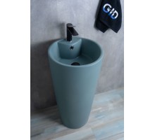 Раковина Gid Nb131gm (зеленая хаки) 81116 накладная зеленая хаки 40x40x84