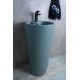 Раковина Gid Nb131gm (зеленая хаки) 81116 накладная зеленая хаки 40x40x84