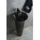Раковина Gid Nb132bg 81114 накладная под черная  графит 41x41x84