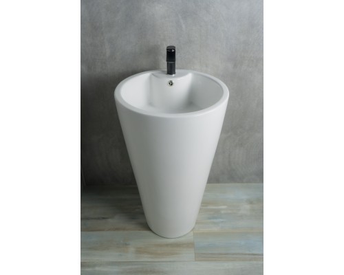 Раковина Gid Nb136 81105 накладная белая 50x53x80