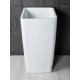 Раковина Gid Nb149 81119 накладная белая 41x41x85