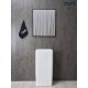 Раковина Gid Nb149 81119 накладная белая 41x41x85