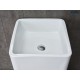 Раковина Gid Nb149 81119 накладная белая 41x41x85