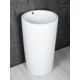 Раковина Gid Nb163 81107 накладная белая 46x46x85