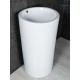 Раковина Gid Nb163 81107 накладная белая 46x46x85