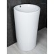 Раковина Gid Nb163 81107 накладная белая 46x46x85
