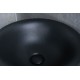 Раковина Gid Nb130bg 81110 накладная черная графит 40x40x85
