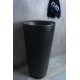 Раковина Gid Nb130bg 81110 накладная черная графит 40x40x85