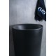 Раковина Gid Nb130bg 81110 накладная черная графит 40x40x85