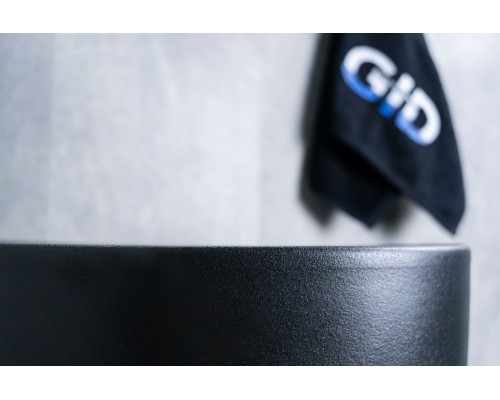 Раковина Gid Nb130bg 81110 накладная черная графит 40x40x85 Раковина Gid Nb130bg 81110 накладная черная графит 40x40x85