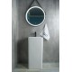 Раковина Gid Nb148 81117 накладная белая 42x41x86