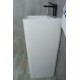 Раковина Gid Nb148 81117 накладная белая 42x41x86