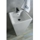 Раковина Gid Nb145 81103 накладная белая 46.5x46.5x81