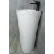 Раковина Gid Nb131wgs 81115 накладная под камень глянцевая 40x40x84