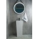 Раковина Gid Nb147 81104 накладная белая 34x33x85