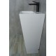 Раковина Gid Nb147 81104 накладная белая 34x33x85
