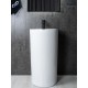 Раковина Gid Nb135 81102 накладная белая 46x46x86