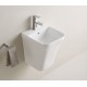 Раковина Gid Nb102 61131 подвесная белая 36.5x40x45.5