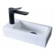 Раковина Gid N9272R 61105R подвесная белая 36.5x18x9
