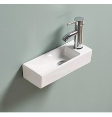 Раковина Gid N9271L 61128L подвесная белая 38x14.5x8