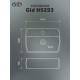 Раковина Gid N9293 61108 подвесная белая 44.5x30x13