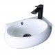 Раковина Gid N9100L 61103L подвесная белая 43.5x30x13