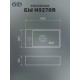 Раковина Gid N9270R 61127R подвесная белая 40.5x20.5x10.5