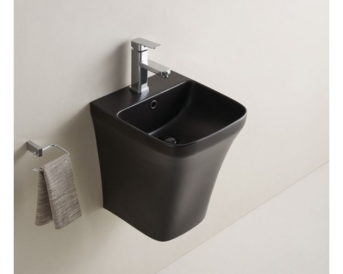 Раковина Gid Nb102bm 62209 подвесная черная матовая 36.5x40x45.5